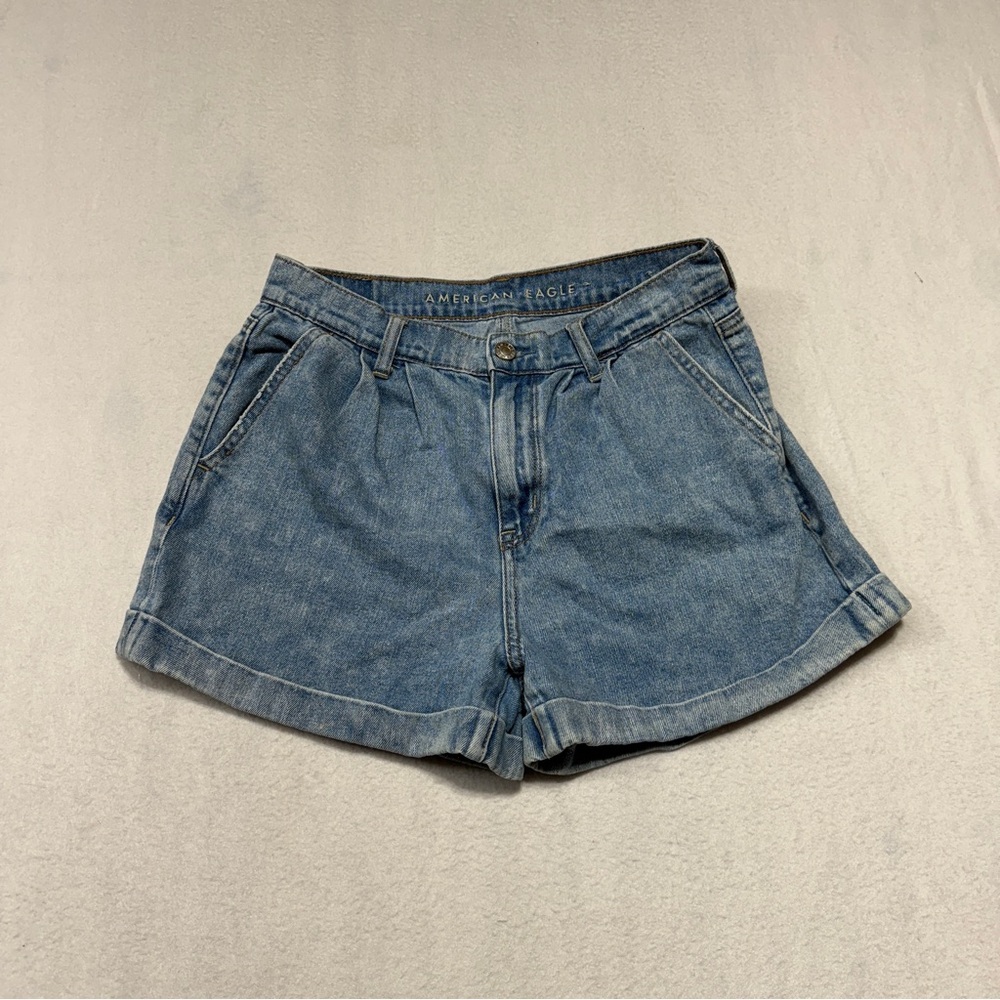 American Eagle Outfitters Women's Classic Blue Jean Shorts